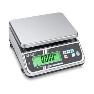 KERN Tischwaage Max 6 kg e=0,002 kg d=0,002 kg (FXN 6K-3M)