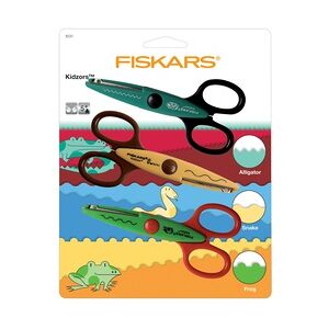 Fiskars Kinder-Dekorscher.Sumpftiere 3St