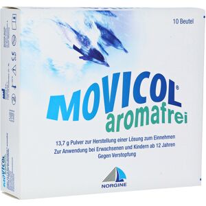 Norgine GmbH MOVICOL aromafrei Plv.z.Her.e.Lsg.z.Einnehmen MP 10 Stück