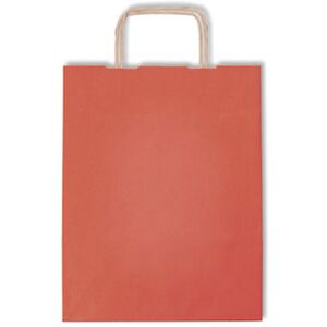 Mailmedia - Papiertragetasche, 180x80x225mm, 3,2 Liter, Rot, 90g, Pck=250st, 30083