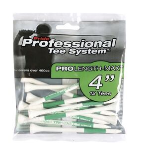 Pride Professional Tee System Pride Prolength Tees Green Holztees 101mm, 12Stk.