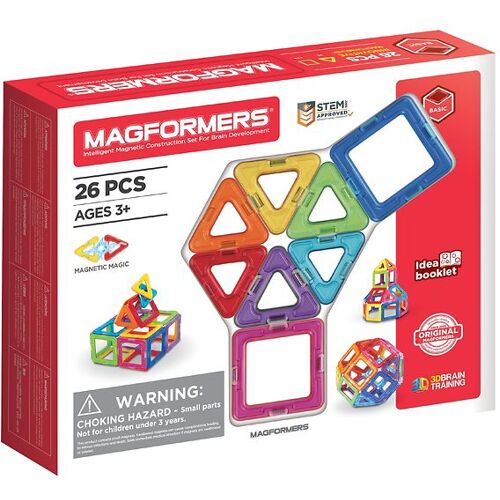 Magformers Magnetspielzeug - 26 Teile - Magformers - One Size - Magnetspielzeug