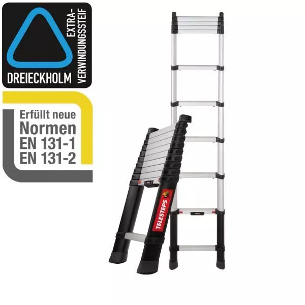 Telesteps Prime Line 3 m, Teleskopleiter extra stark (70230-581)