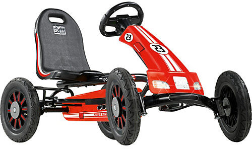 EXIT Go-Kart Spider Race schwarz/rot