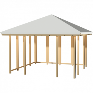 Plus A/S Plus Pavillon 21 - Lukket 2 sider - pavillon21