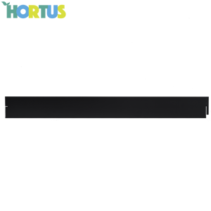 HORTUS Metal bedafgrænser galvaniseret sort pulverlakeret - 210-531
