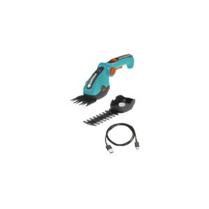 GARDENA COMFORTCUT GRÆSSAKS 3,6 VOLT INKL BUSKKNIV