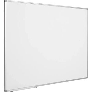 eurokraft pro Pizarra blanca Economy, chapa de acero pintada, A x H 2400 x 1200 mm