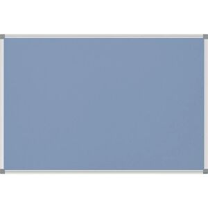 MAUL Panel para alfileres STANDARD, cubierta de fieltro, azul claro, A x H 900 x 600 mm