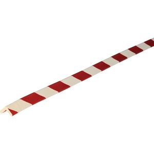 SHG Protección de esquinas Knuffi®, tipo E, corte individual, por m lin., en rojo y blanco