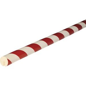 SHG Cantoneras de protección Knuffi®, tipo B, pieza de 1 m, en rojo y blanco