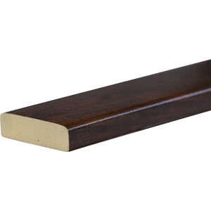 SHG Protección de superficies Knuffi®, tipo S, pieza de 1 m, decoración de madera en color cereza