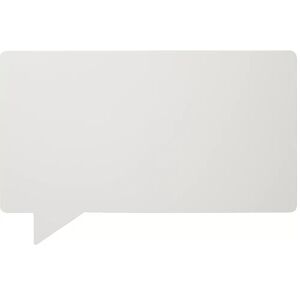 Chameleon Panel rotulable de diseño, esmaltado, SPEECH: cuadro de diálogo, A x H 880 x 580 mm, en blanco