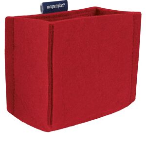 magnetoplan Portabolígrafos magnetoTray, MEDIANO, H x A x P 100 x 130 x 60 mm, rojo, a partir de 10 unid.