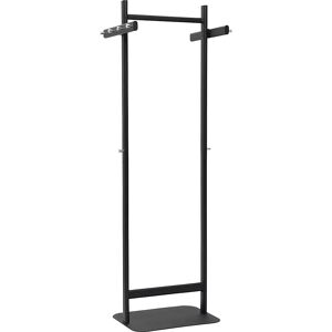 MAUL Perchero salsa, altura 1720 mm, 10 ganchos, negro mate