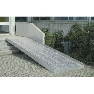 kaiserkraft Rampa para escaleras, antideslizante, anchura 1215 mm, longitud 5985 mm