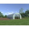 EXPERTLAND Invernadero con estructura de acero IPOMEA 36 m² - Ancho 1200 x Prof. 300 x Alt. 200 cm