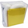 kaiserkraft Juego de emergencia para fugas con estera impermeabilizante desechable, bolsa, estera impermeabilizante, fieltros, aglutina 20 l, modelo para aceite, blanco