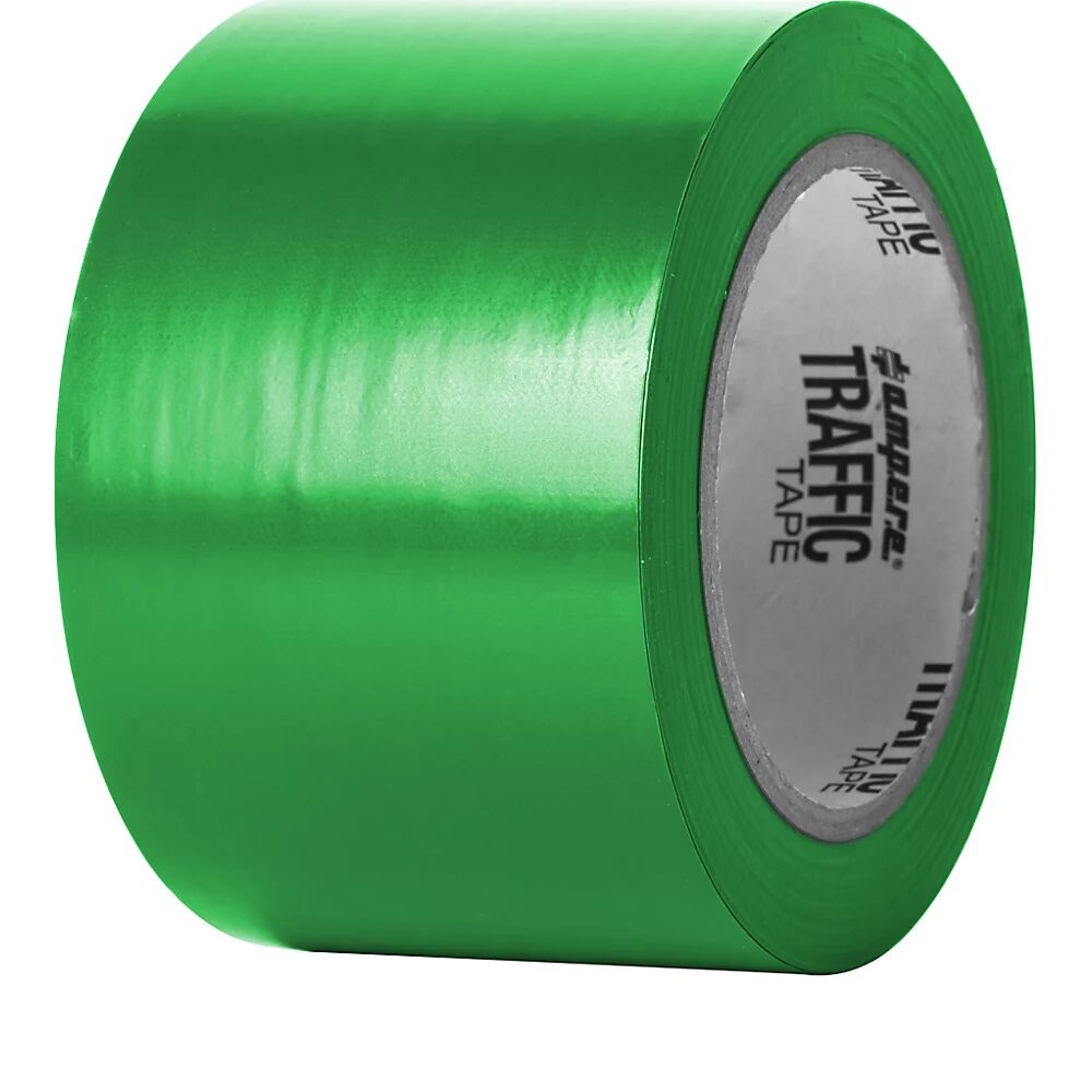 Ampere Cinta para marcar suelos, anchura 75 mm, verde