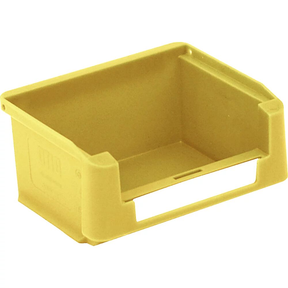 BITO Caja visualizable, L x A x H 85 x 102 x 50 mm, UE 60 unid., amarillo