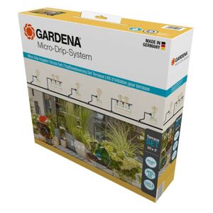 GARDENA 13400-32 Systeme Micro-Drip Set de demarrage pour terrasses - Action