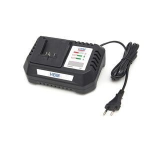 Chargeur de batterie HBM pour le set de tailleurs de haies et de coupe-herbe 20V- 4.0Ah de HBM