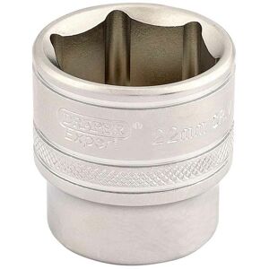 - d-mm/ms 3/8in Square Drive 6 Point Metric Socket 22mm