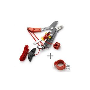 - Echenilloir orientable coupe mixte 40 mm + guide corde multi-star -