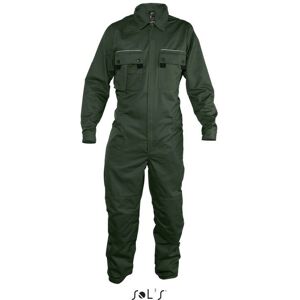 - Combinaison workwear simple zip solstice pro s - Vert Bouteille - Vert Bouteille