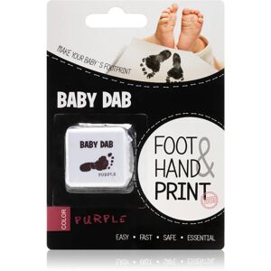 Baby Dab Foot & Hand Print Purple peinture pour empreintes d’enfants