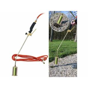 Desherbeur thermique piezo KZ Garden Chalumeau gaz + 8 Recharges Desherbant  thermique Brule herbes Torche de jardin - Brico Privé