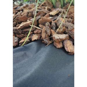 VEVOR Toile de Paillage 1,2x30,5 m Toile Anti-Mauvaises Herbes 36,6 ㎡  Geotextile Bache Jardin PP Haute Permeabilite Dens