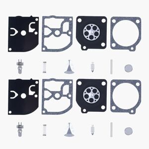 HAISHINE Carburateur Diaphragme réparation Reconstruire Kit pour Husqvarna 45 40 49 55 51 Scie H55 H51 240R 245R Tondeuse Zama RB-45 - Publicité