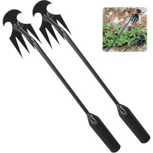 WIYETY Outil de Désherbage Desherbeur Manuel Outil de Désherbage de Jardin Outils de Désherbage pour Dalles de Jardin Outil de Désherbage Manuel avec Long Manche de Mauvaises Herbes pour Jardin - Publicité