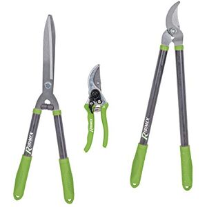 RIBIMEX PRSMCHBX3 Set de 3 Ciseaux, Vert/Gris - Publicité