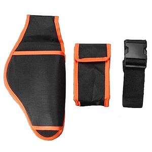 XIAOJUN Ensemble de 3 Porte-Outils Ciseaux de Jardin Sécateur Électrique Sac à Main Orange + Noir - Publicité