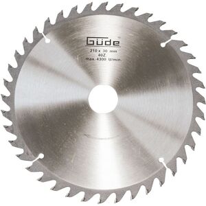 GÜDE Lame de scie carbure 40 dents - 210 x 30 mm 55075