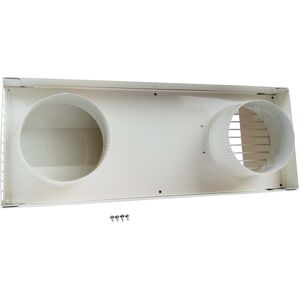 Wolf CWL Excellente double grille 2577579 F-300, DN 160, pour air extérieur / évacué, blanc