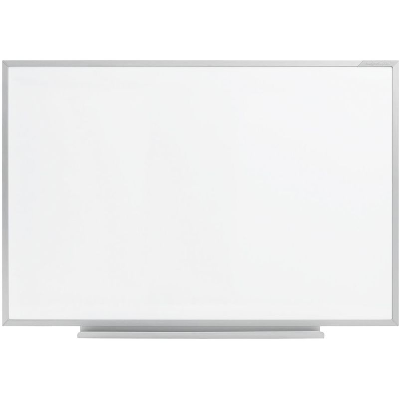 MAGNETOPLAN ® Tableau blanc ferroscript® - simple face - l x h 2000 x 1000 mm - Coloris du