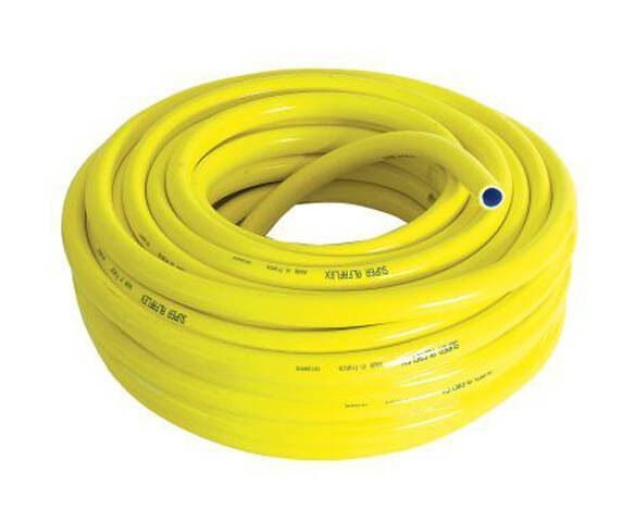 Alfaflex - Tuyau PVC d'arrosage jaune anti torsion O15 en 25m