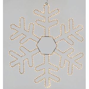 Leroy Merlin Fiocco di neve 520 lampadine bianco caldo H 100 cm