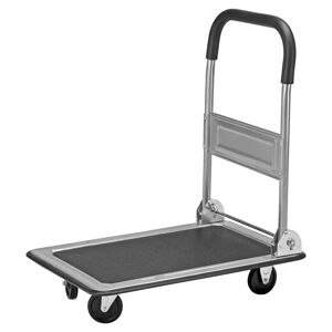 Tecnomat CARRELLO CON PIANALE IN ACCIAIO PORTATA 150 kg 83x73x47 cm