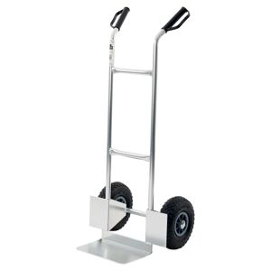 Remco CARRELLO IN ALLUMINIO RUOTE PNEUMATICHE PORTATA 150 kg 112x45x48 cm