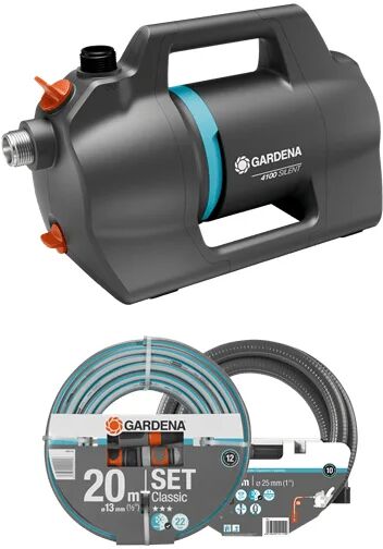 Gardena Pompa ad acqua  4200 Silent Set 600 W 3,9 bar l/h [09055-61]