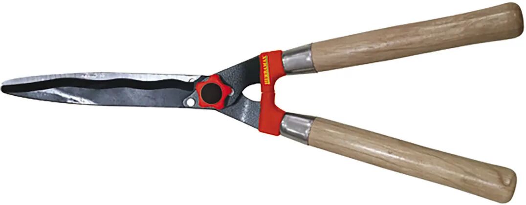 Cesoia Per Siepi 20 Cm Legno Manici Fissi 60 Cm