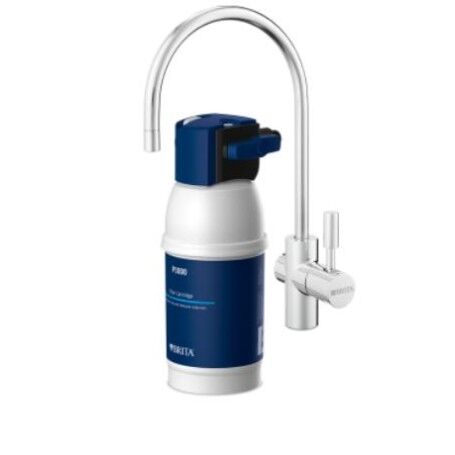 Brita mypure P1 Filtro per acqua sotto il lavandino Blu, Bianco (4006387065751)