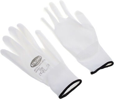 Thomann Nylon gloves white size 9