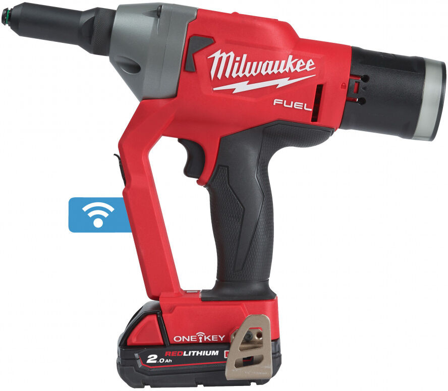 Milwaukee M18 OneFPRT-202X Accu Fuel Blindklinknageltang 18V 2.0Ah Li-Ion 4933478602