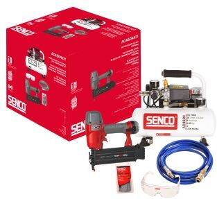 Senco Starterskit - Compressor AC4504 + Bradnailer Finishpro 18 MG