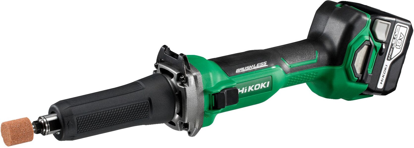 HiKOKI GP18DAWGZ Accu rechte slijper 18 Volt 5.0Ah Li-Ion in koffer